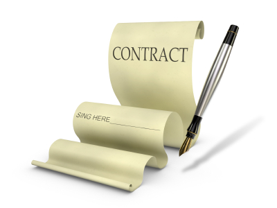 contracts department,contracts,contracting,agreement